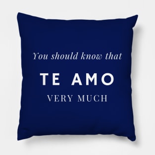 Te Amo Pillow