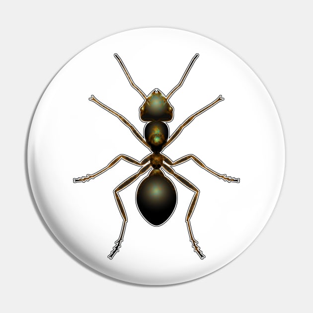 Ant Pin by crunchysqueak