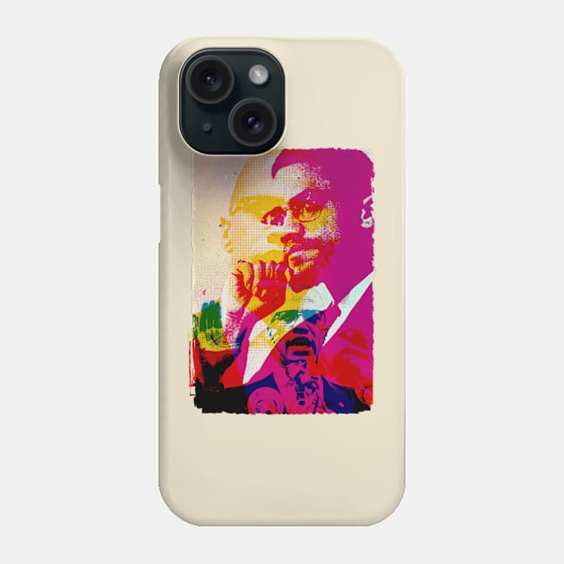 Malcolm X Phone Case by HAPPY TRIP PRESS