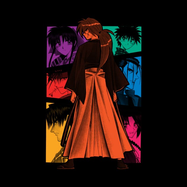 Color Kenshin Dark by geekingink