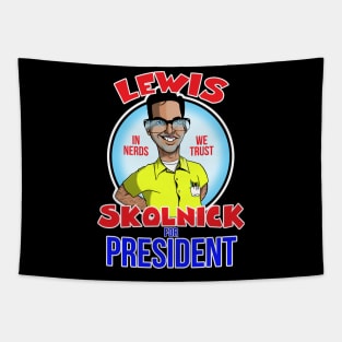 Lewis For President Tapestry