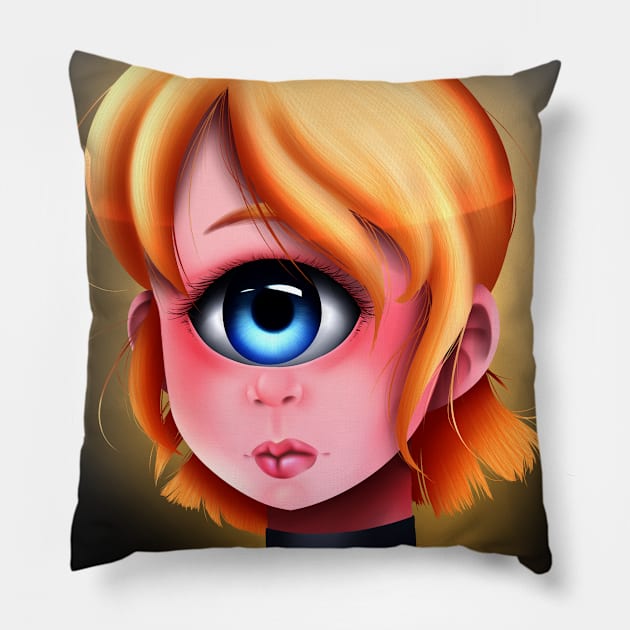 Cyclops Pillow by piefanart