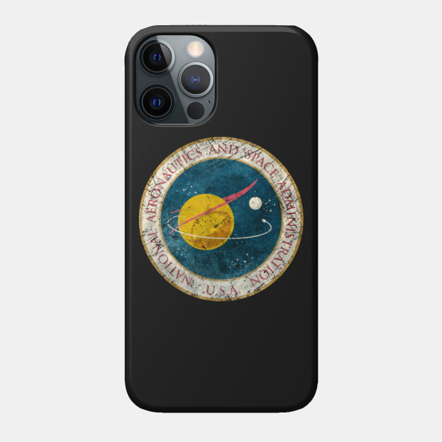 NASA Vintage Seal - Nasa - Phone Case