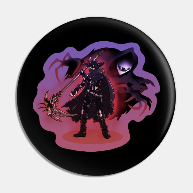 New Class: Reaper Pin by tshirtsbyclaire