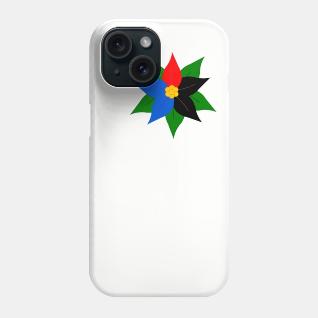 Pride Poinsettia Phone Case by traditionation