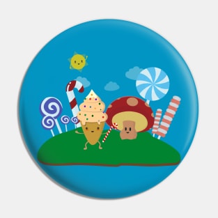 Cute and kawaii candy art Pin