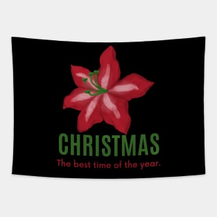 Christmas-the best time of the year Tapestry