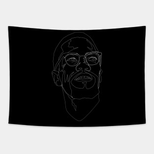 Malcolm X Tapestry