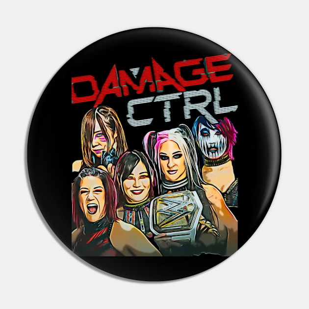 Damage Ctrl Peak Pin by The Store Name is Available