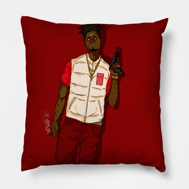 Driller Pillow by XSociety