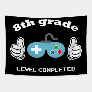 8th grade gamer graduation t-shirt Tapestry