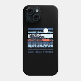 Cape Coral Florida Summer Travel 80S Beach Phone Case