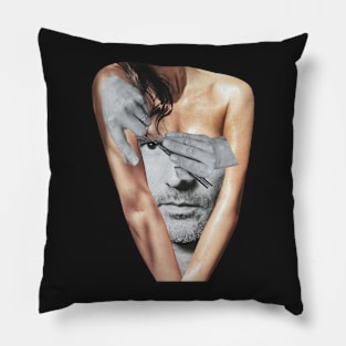 Let the Black and White Man out Pillow