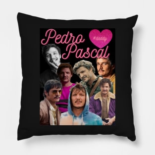 multiple pedro pascal Pillow