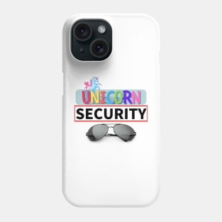 Cute Little Unicorn Security Phone Case