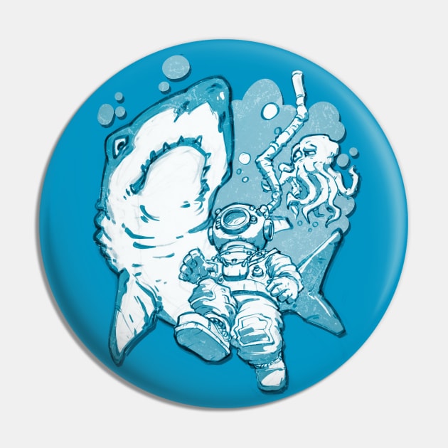 diver Pin by vanpaul54