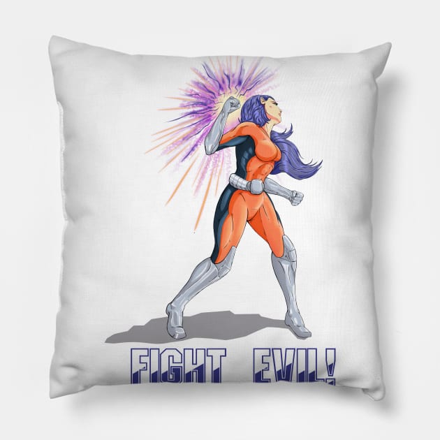 GIRLPOWER Pillow by miadrawing