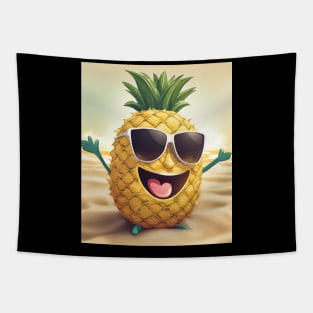 Pineapple loves summer Tapestry