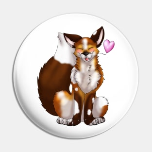 Foxy Friends: Piebald Pin