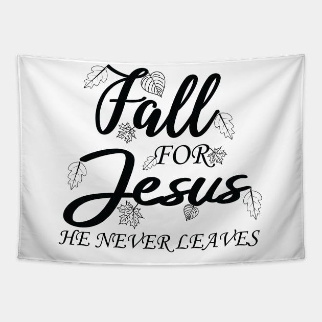 Fall For Jesus Tapestry by CandD