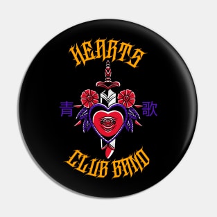 Hearts Club Band Pin