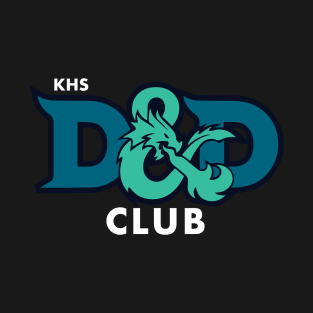 KHS D&D Club (Back and Left Chest Dark) T-Shirt