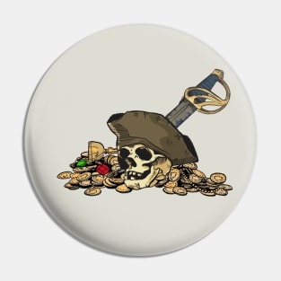 Pirate gold Pin