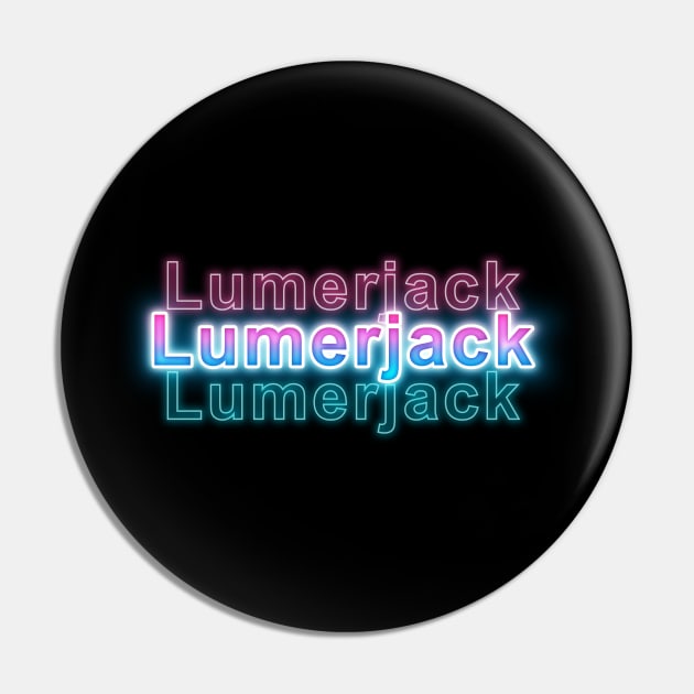 Lumberjack Pin by Sanzida Design