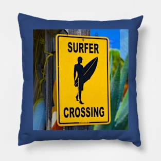 Surfer crossing Pillow