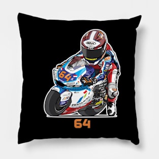 Bo Netherland Racer Cartoon Pillow