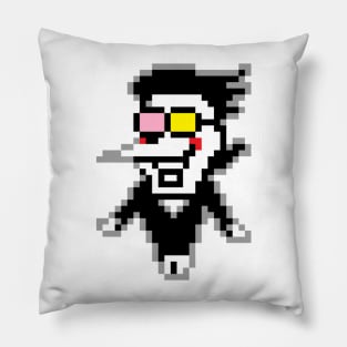 Spamton ( big shot ) from deltarune Pillow