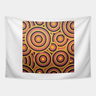 Awesome Aboriginal Dot Art Tapestry