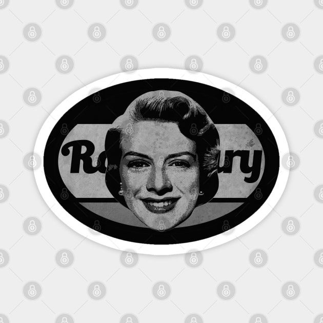 Rosemary Clooney Vintage BW Magnet by CTShirts