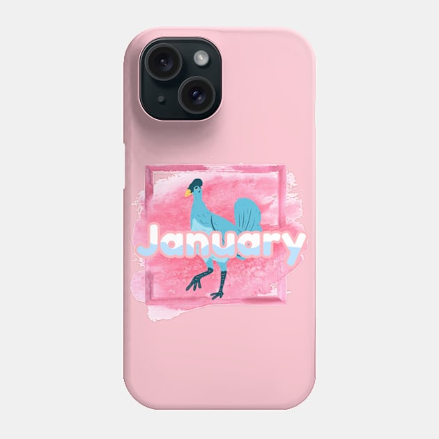 January's Splendor Phone Case by AmelieDior