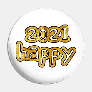 Happy 2021 Pin