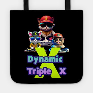 DYNAMIC TRIPLE X, CAT, HIP HOP Tote