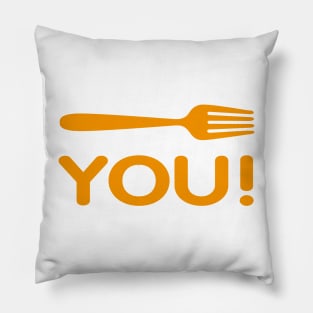 Fork You Pillow