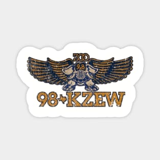 KZEW 98 Dallas 1973 Magnet