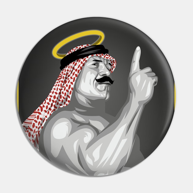 THE IRON SHEIK Pin by mirailecs