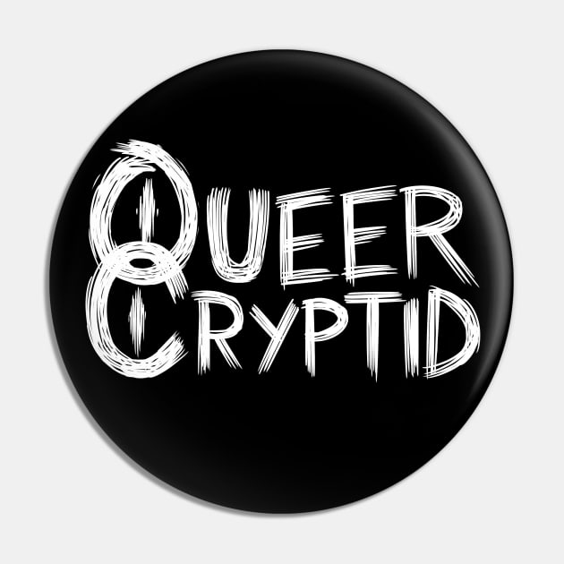 Queer Cryptid Pin by mousbones