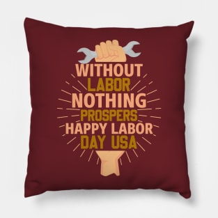 Labour Day USA Pillow