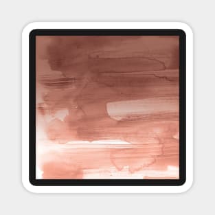 Rose Gold Watercolor splash Magnet