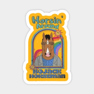 Mr Horseman retro Magnet