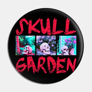 Skull Garden Art of Thorns Pin