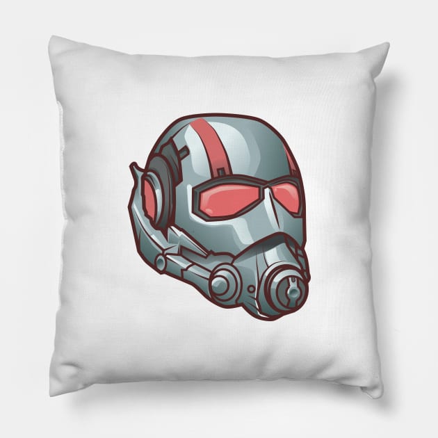 Ant man helmet Pillow by dbcreations25