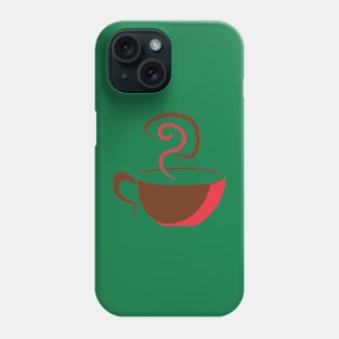 First a nap, - then coffee Phone Case