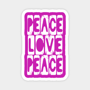 Peace & Love Magnet