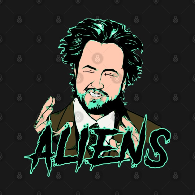 Giorgio Tsoukalos Aliens by RichyTor