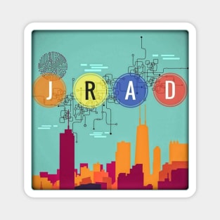 JRAD - cityscape design Magnet