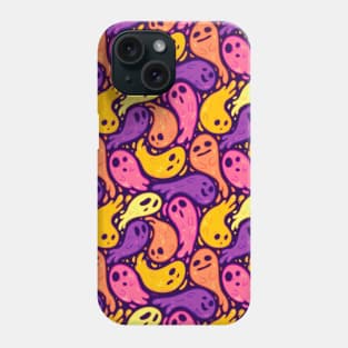 Good Lil' Ghost Gang in Warm Colors Phone Case